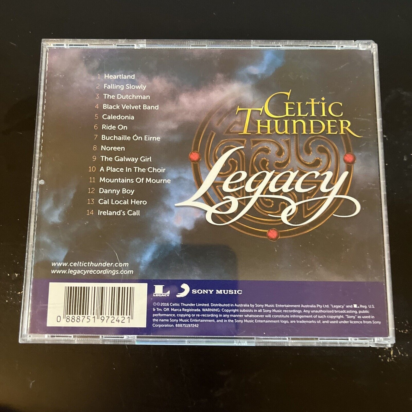 Celtic Thunder - Legacy Volume 1 (CD, 2016)