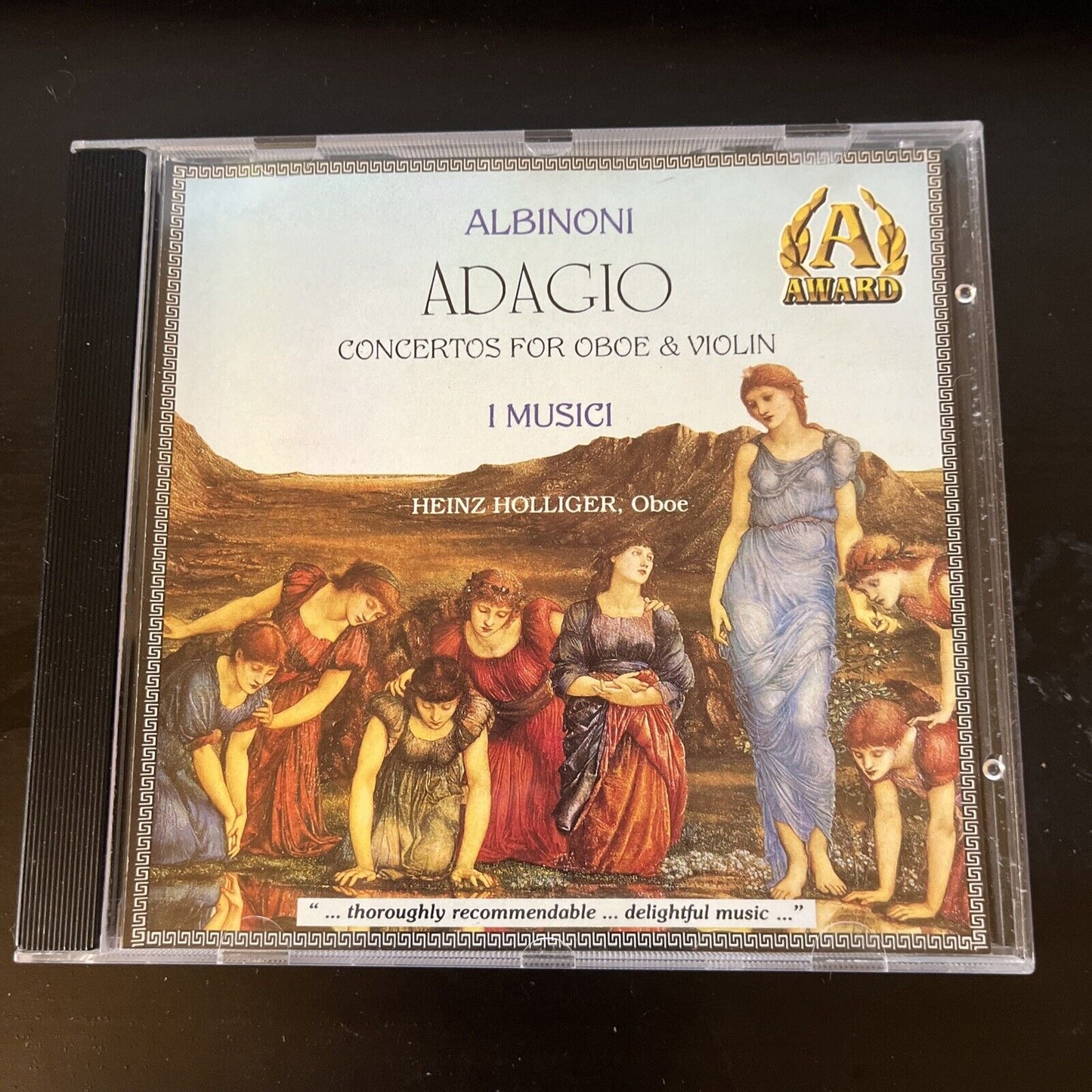 Heinz Holliger - Albinoni Adagio Concertos for Obe & Violin(CD 1991 Polygram)