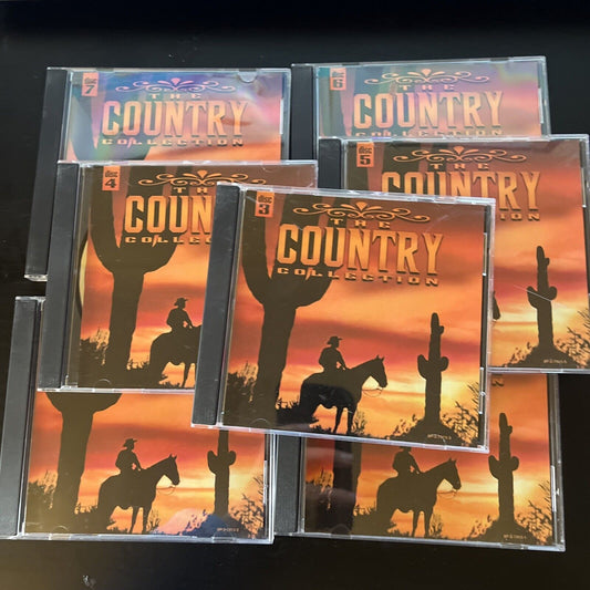 The Country Collection - 7-Disc (CD, 1997) 8P-2-1915-3