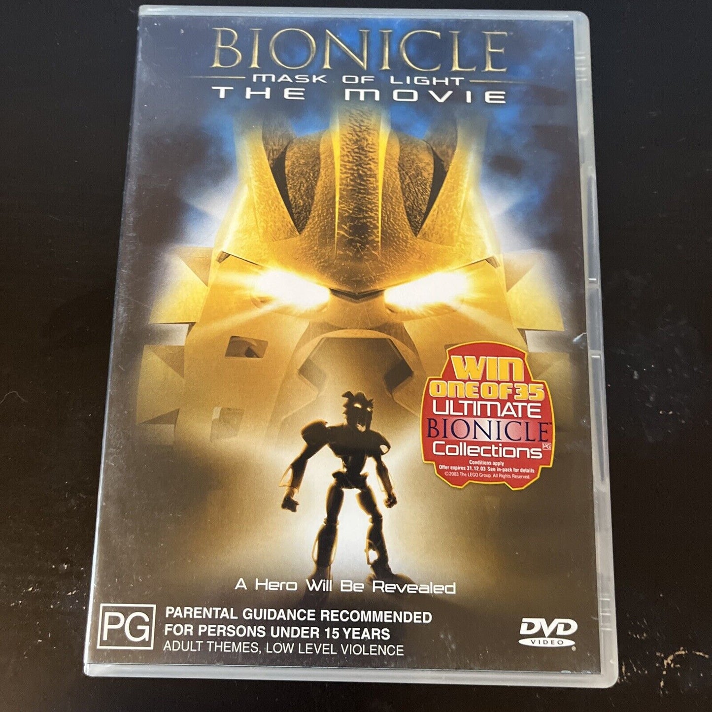 Bionicle - Mask Of Light - The Movie (DVD, 2001) Region 4