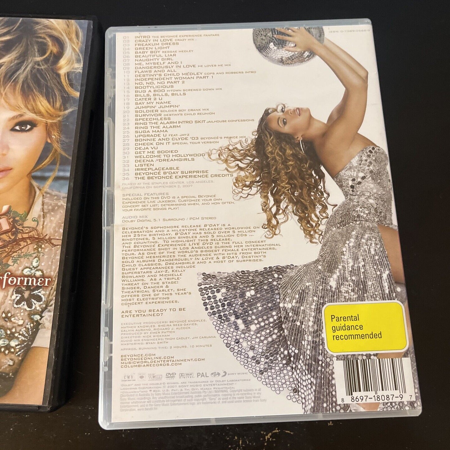 Beyonce - The Ultimate Performer & The Beyonce Experience Live (DVD) Region 4