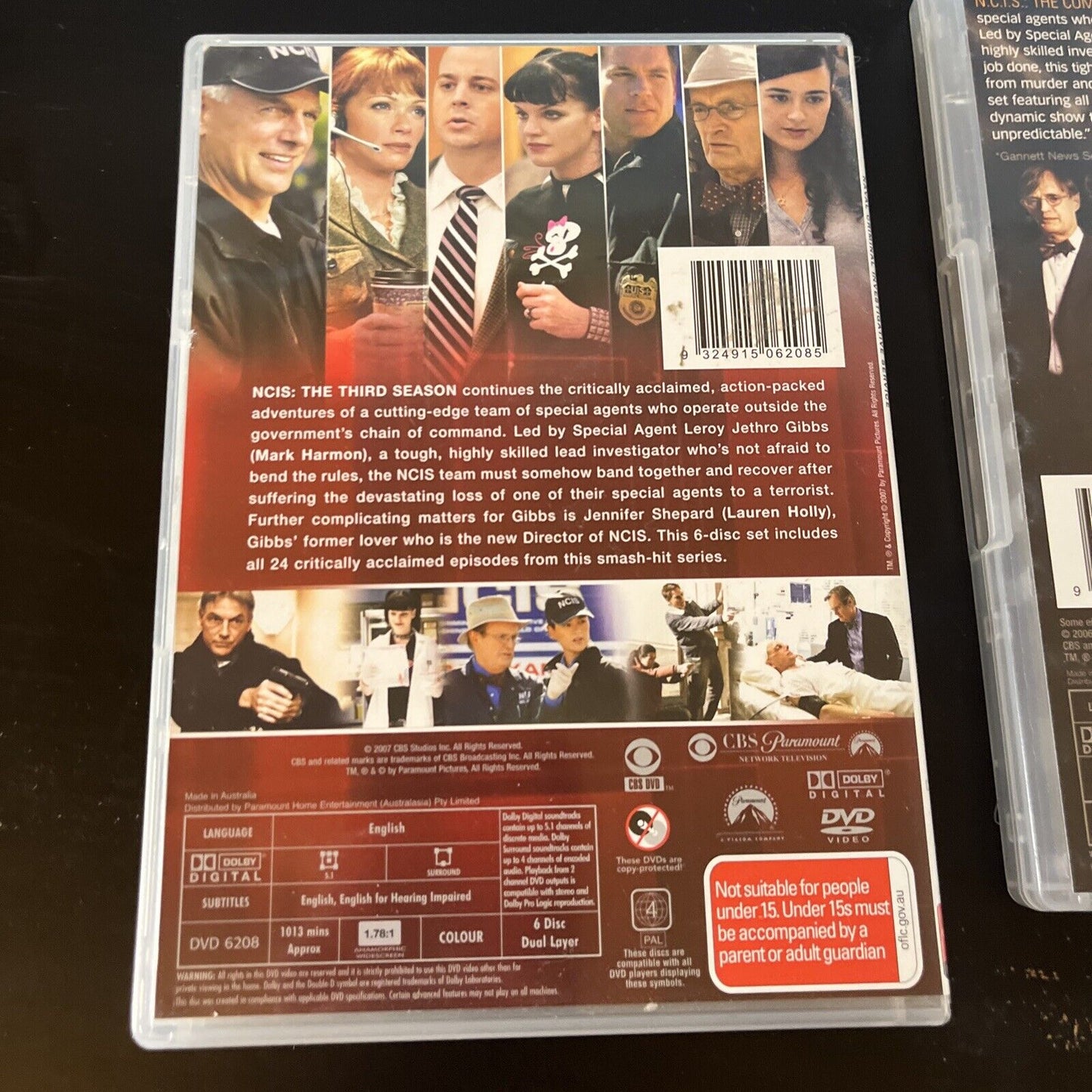 NCIS : Season 1 & 3 (DVD, 2007, 12-Disc) Region 4