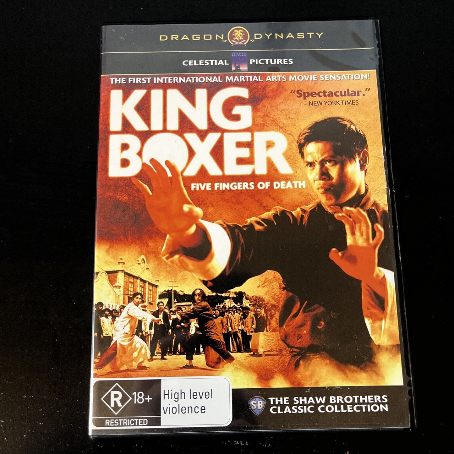 King Boxer (DVD, 1972) Lo Lieh, Wang Ping Region 4