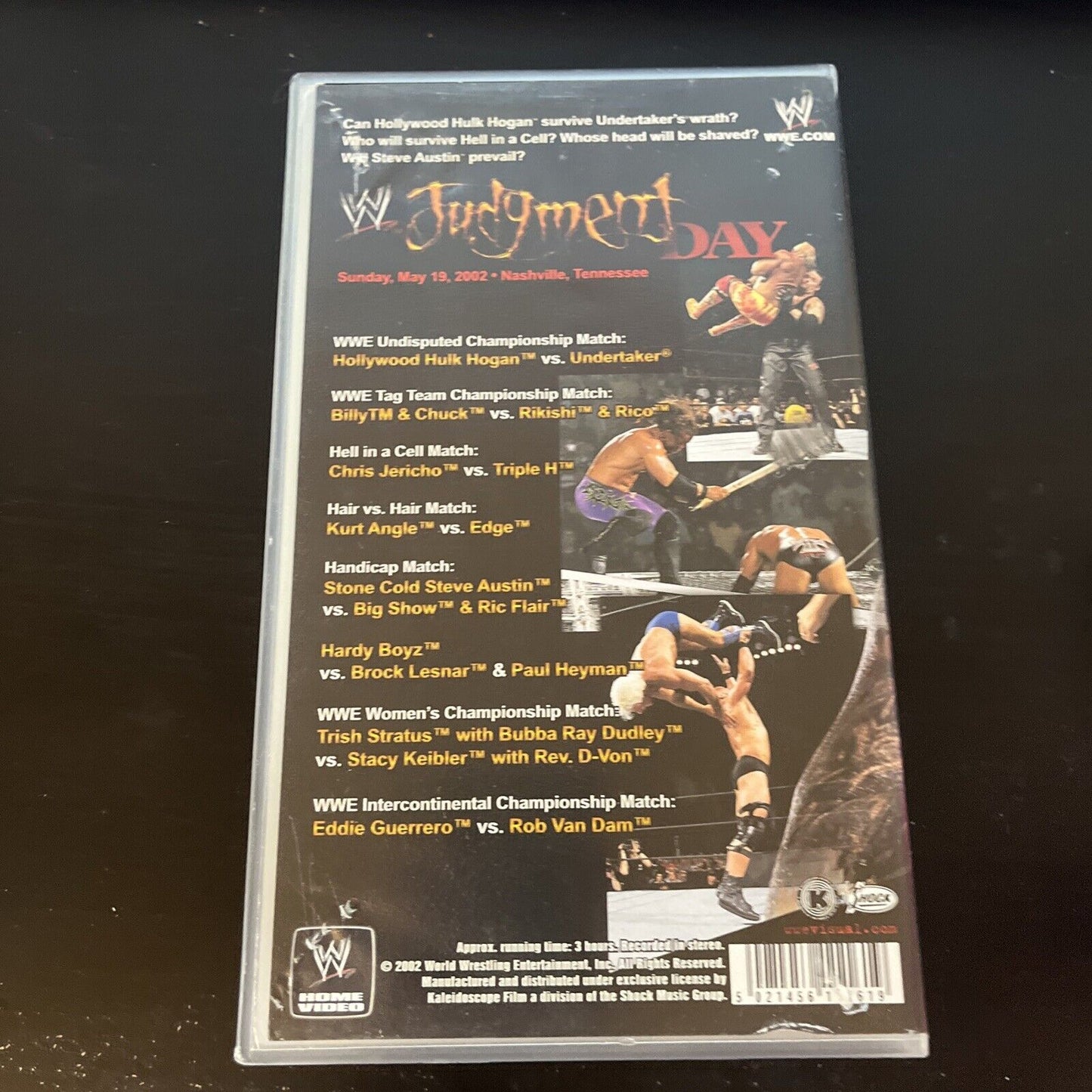 WWE: Judgement Day (VHS, 2002) PAL