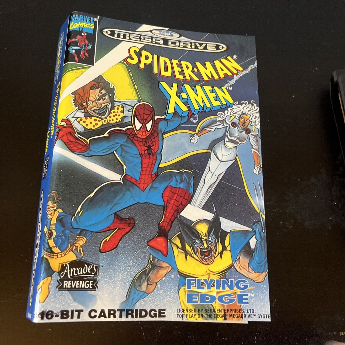 Spider-Man / X-Men Arcade's Revenge Sega Mega Drive PAL *No Box - Ex-Rental*