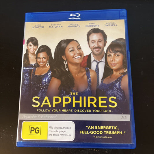 The Sapphires (Blu-ray, 2012) Chris O'Dowd, Deborah Mailman,  Region B