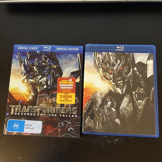 Transformers - Revenge Of The Fallen (Blu-ray, 2009) Shia LeBeouf, Region B