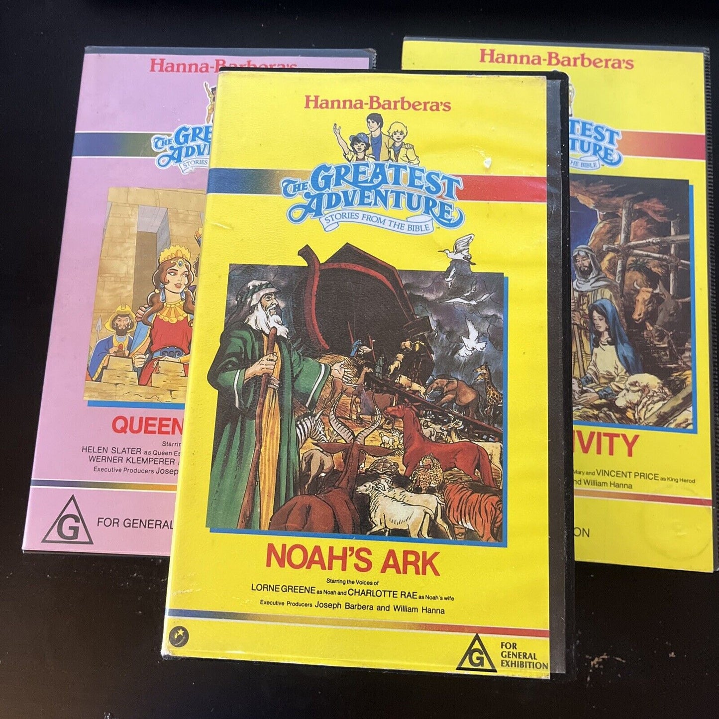 Hanna-Barbera's Greatest Adventure: Noah's Ark, Queen Esther, The Nativity VHS