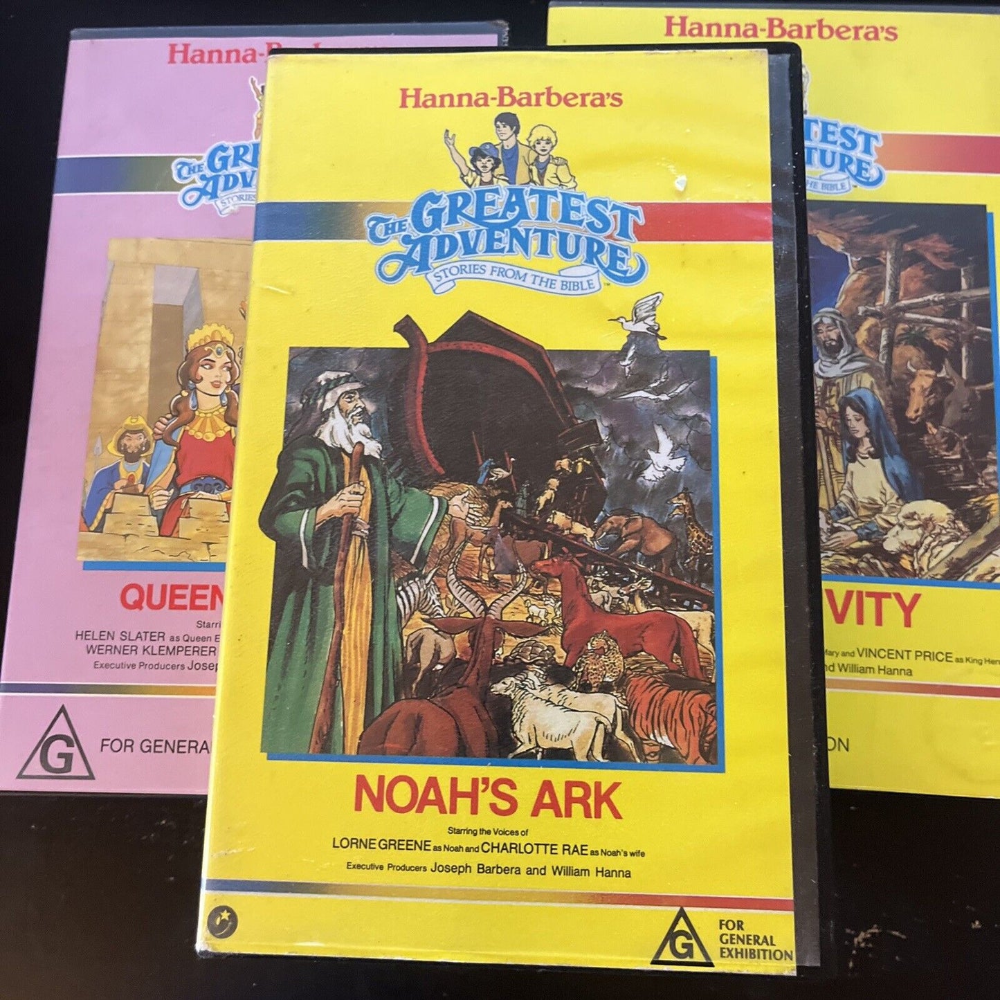 Hanna-Barbera's Greatest Adventure: Noah's Ark, Queen Esther, The Nativity VHS