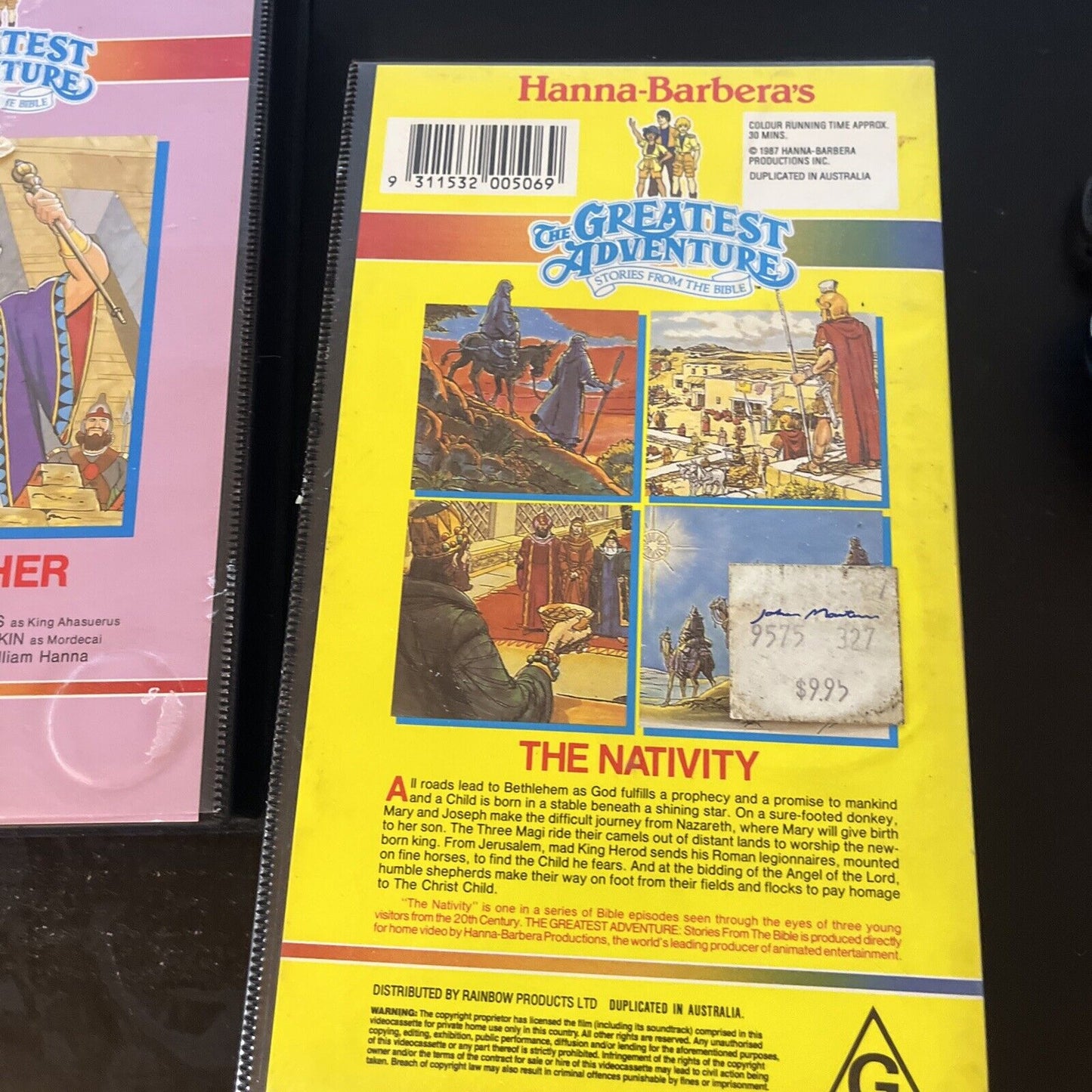 Hanna-Barbera's Greatest Adventure: Noah's Ark, Queen Esther, The Nativity VHS