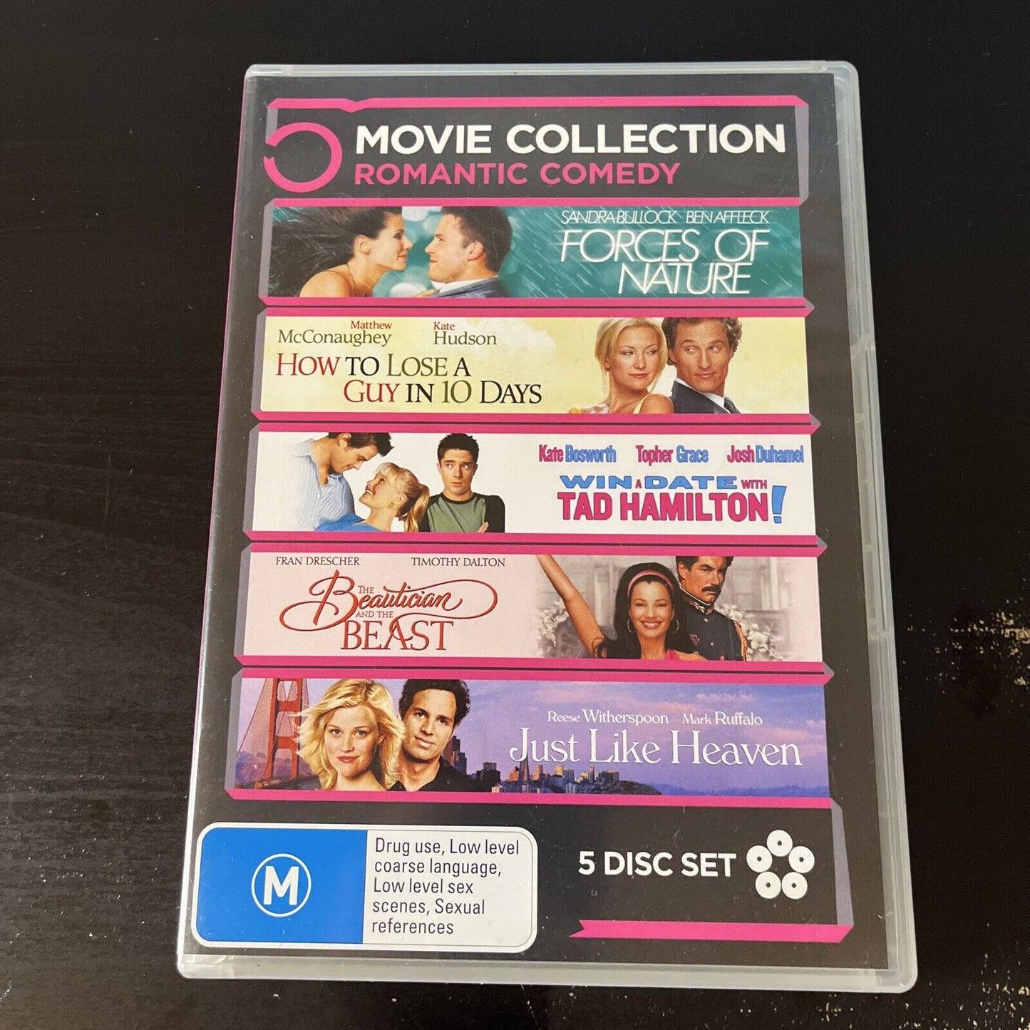 Forces of Nature, Lose A Guy in 10 Days, Tad Hamilton, Beautician Beast DVD NEW