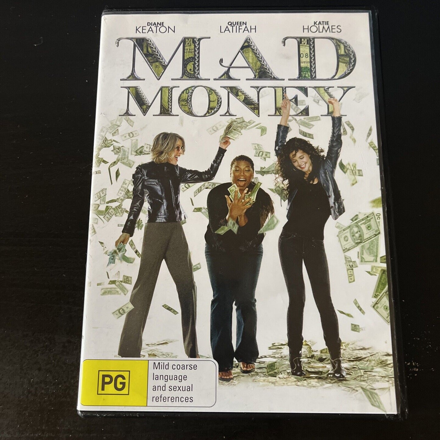 Mad Money (DVD, 2008) Diane Keaton, Ted Danson, Katie Holmes, NEW Region 4