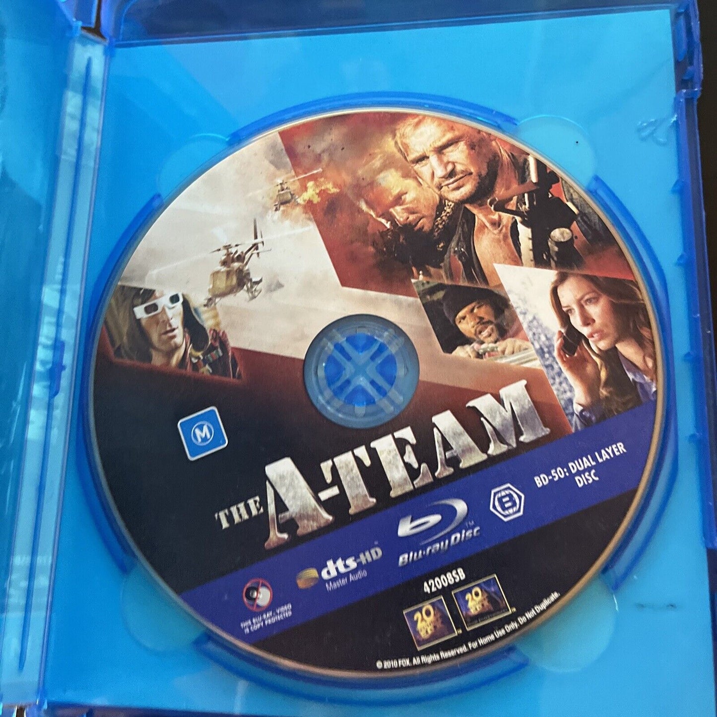 The A-Team (Blu-ray, 2008) Liam Neeson, Bradley Cooper, Jessica Biel, Region B