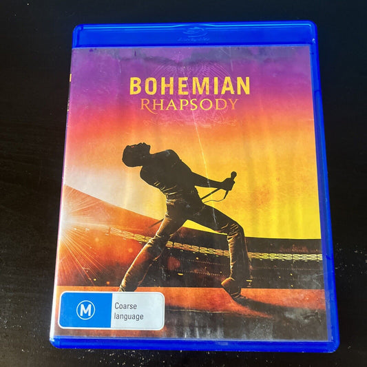 Bohemian Rhapsody (Blu-ray, 2018) Rami Malek, Joseph Mazzello, Region B