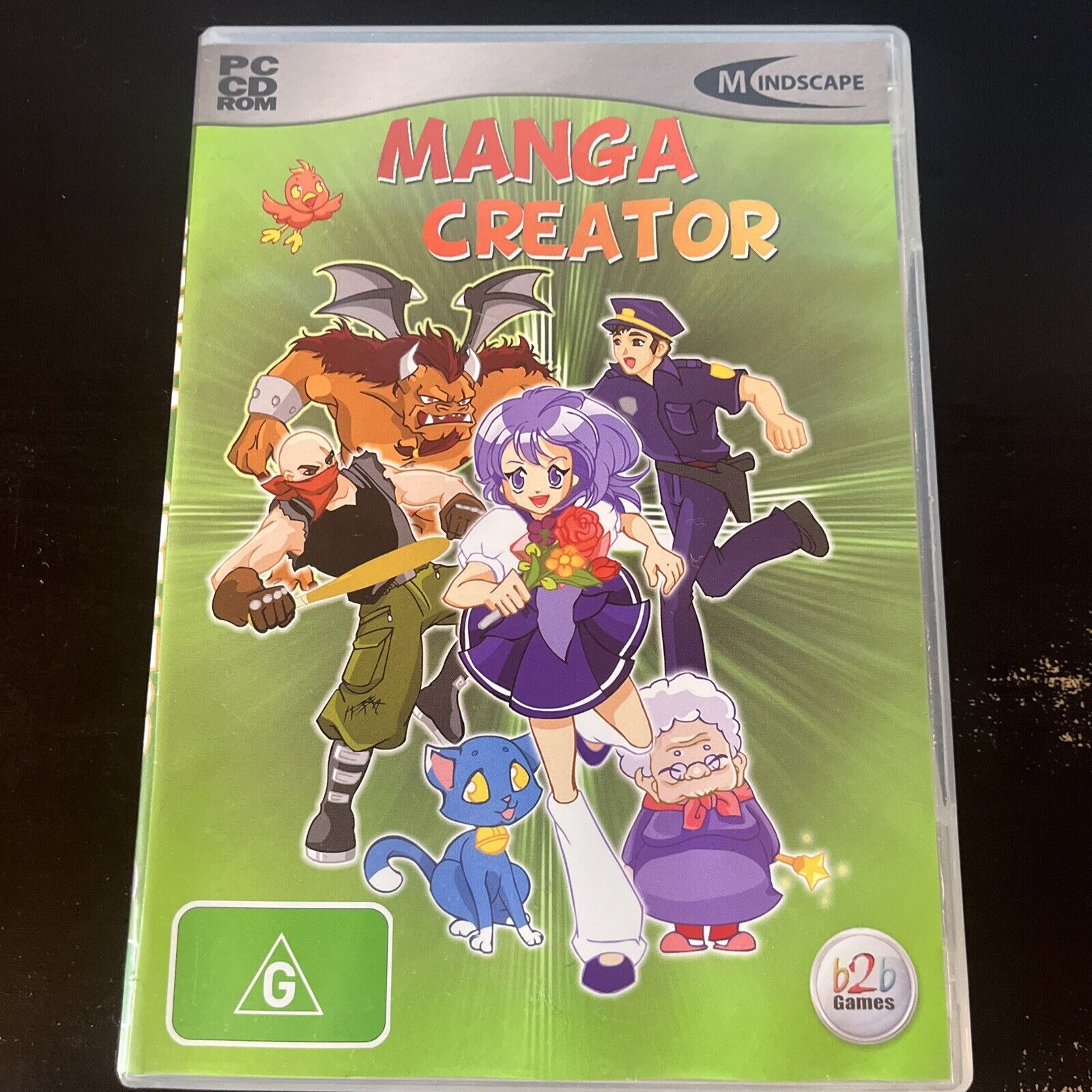 Manga Creater - Animation Comic Illustrator for PC CD ROM. Windows XP –  Retro Unit