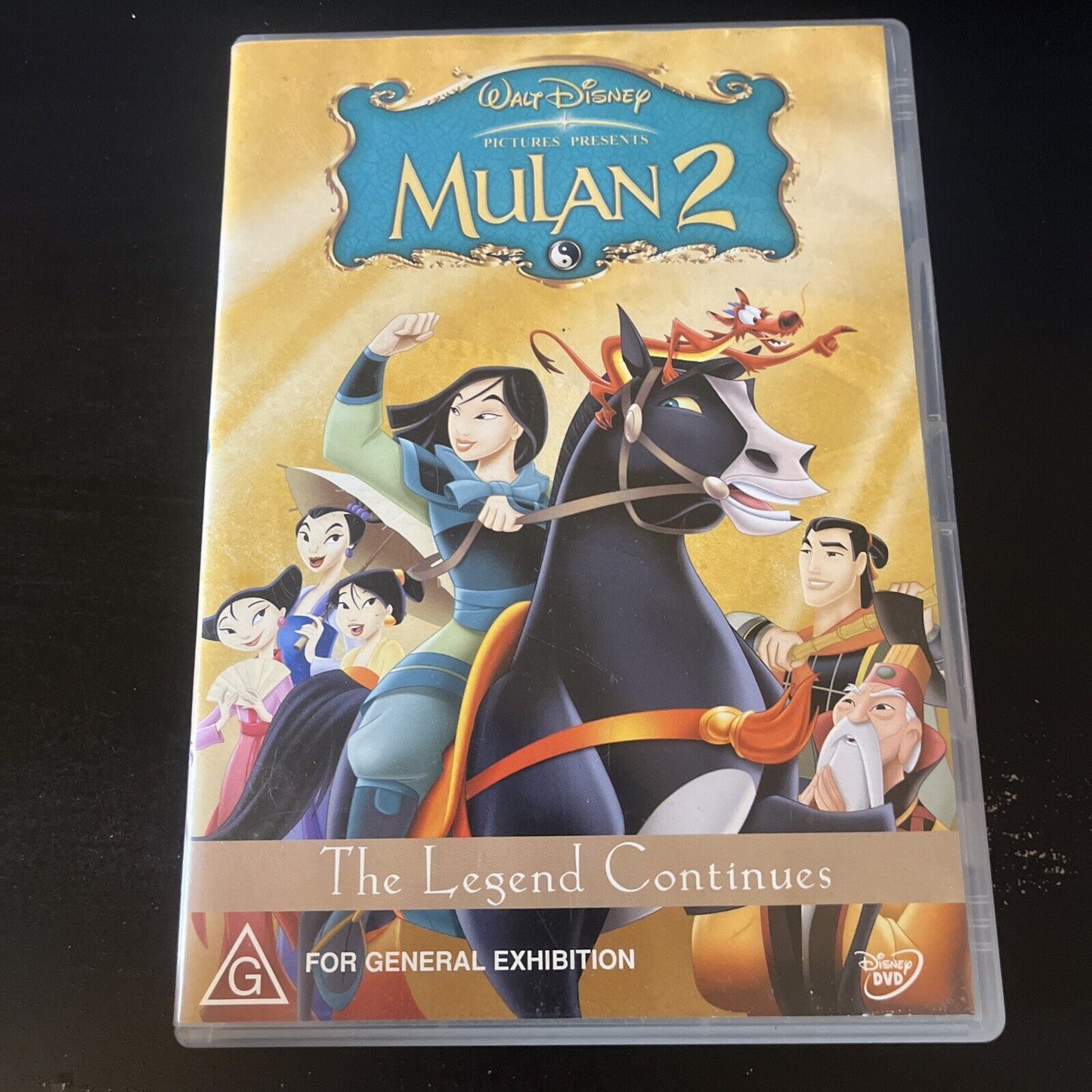 Mulan II - The Legend Continues (DVD, 2004) Ming-Na Wen, BD Wong, Region 4