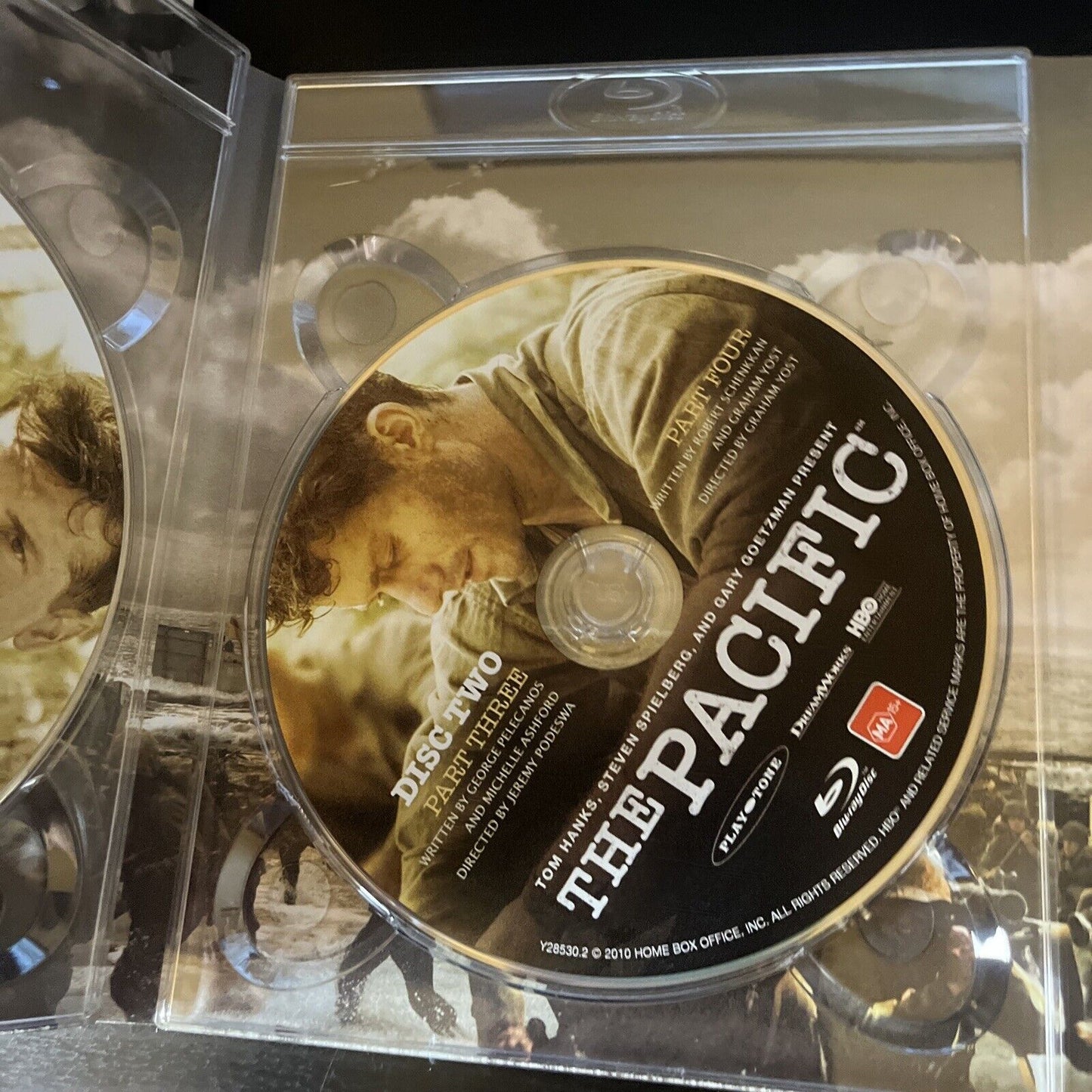 The Pacific - Complete Series (Blu-Ray, 2010, 6-Disc) Steelbook Region B