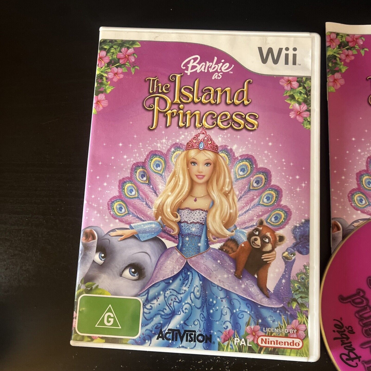 Barbie as the Island Princess for Nintendo Wii and Manual PAL