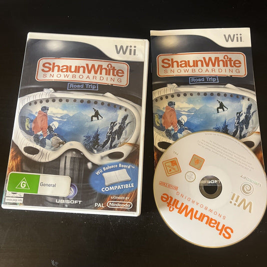 Shaun White Snowboarding - Nintendo Wii Game & Manual PAL