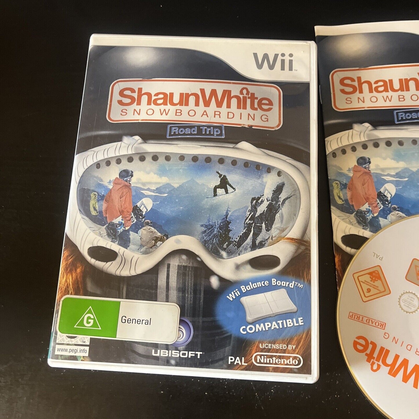 Shaun White Snowboarding - Nintendo Wii Game & Manual PAL