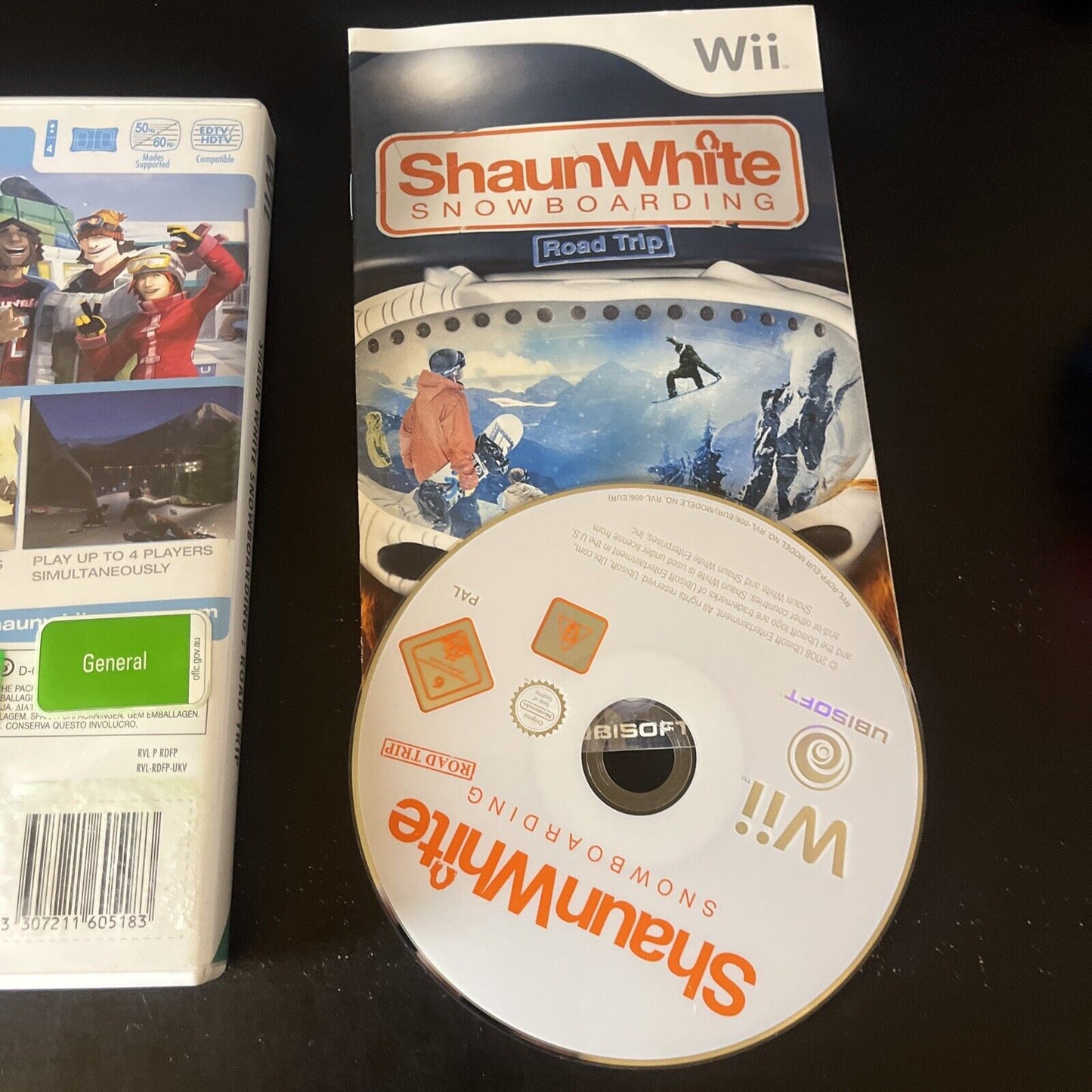 Shaun White Snowboarding - Nintendo Wii Game & Manual PAL