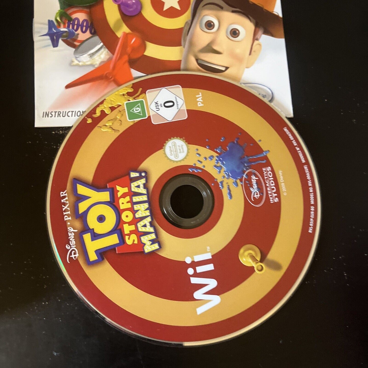 Toy Story Mania - Nintendo Wii Game Complete with Manual & 3D Glasses PAL