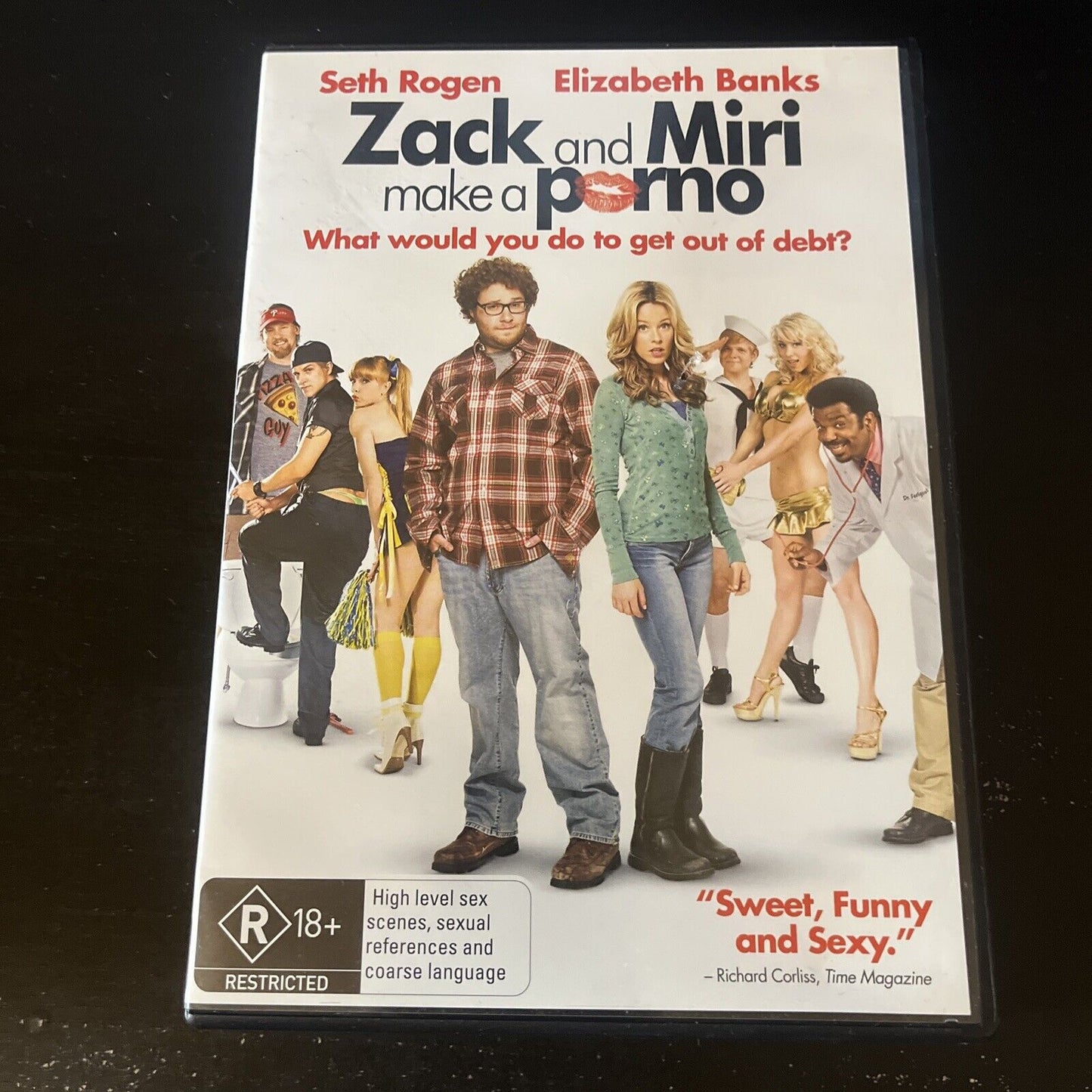 Zack and Miri Make A Porno (DVD, 2008) Seth Rogen, Elizabeth Banks Region 4