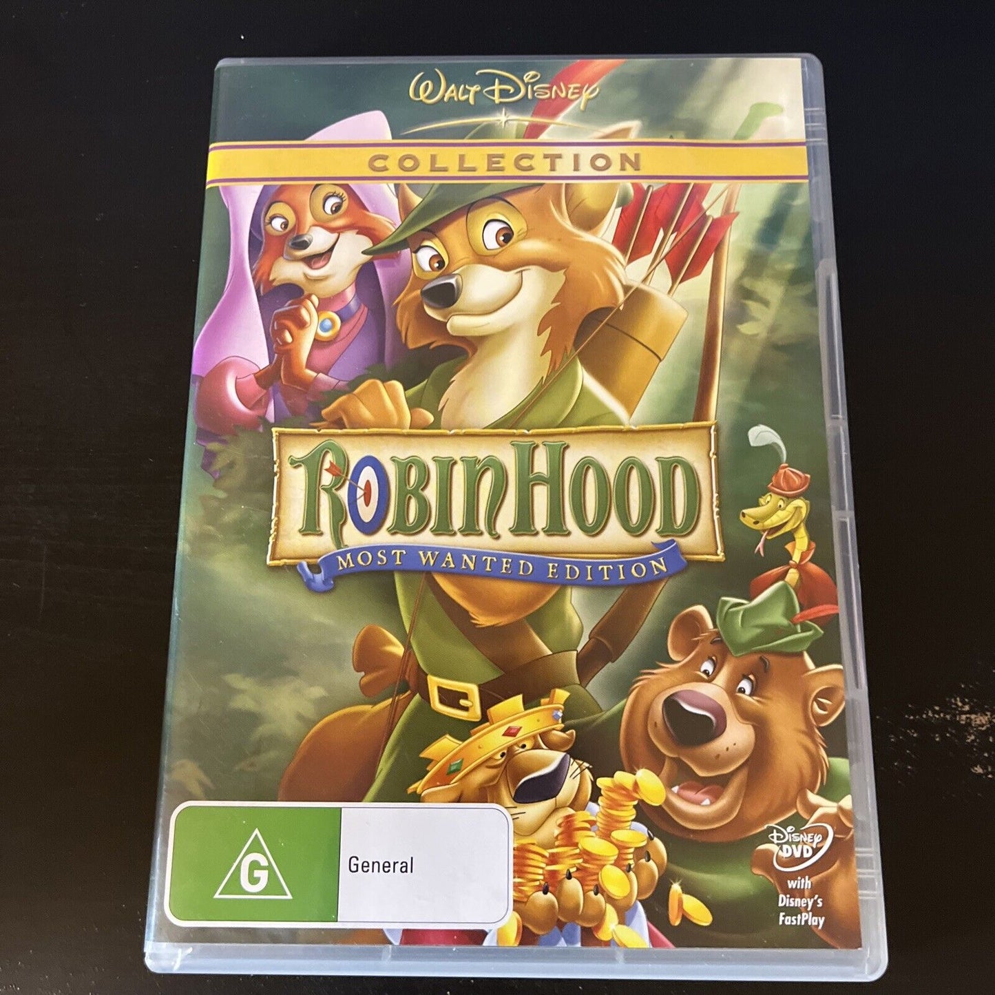 Robin Hood - Most Wanted Edition (DVD, 1973) Brian Bedford, Phil Harris Region 4