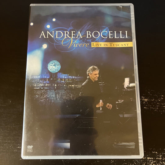 Andrea Bocelli - Vivere: Live in Tuscany (DVD, 2008) All Regions