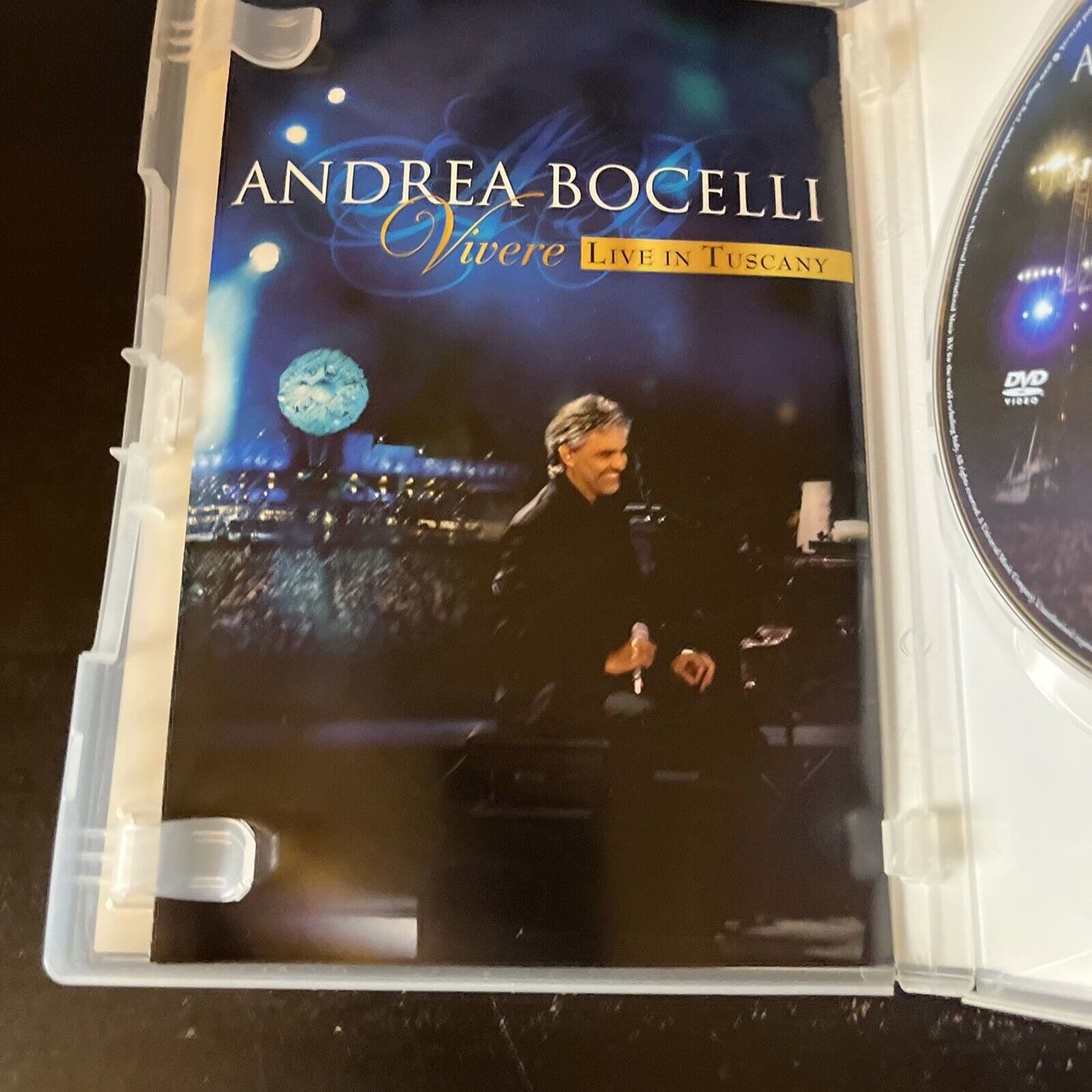 Andrea Bocelli - Vivere: Live in Tuscany (DVD, 2008) All Regions