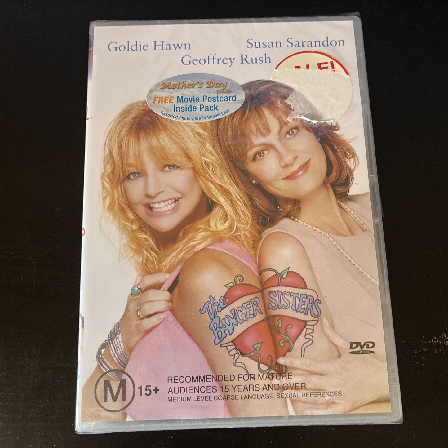 The Banger Sisters (DVD, 2002) Goldie Hawn, Susan Sarandon, NEW Region 4