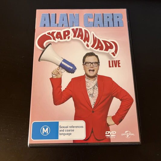 Alan Carr - Yap Yap Yap (DVD, 2016) NEW Region 4 &2