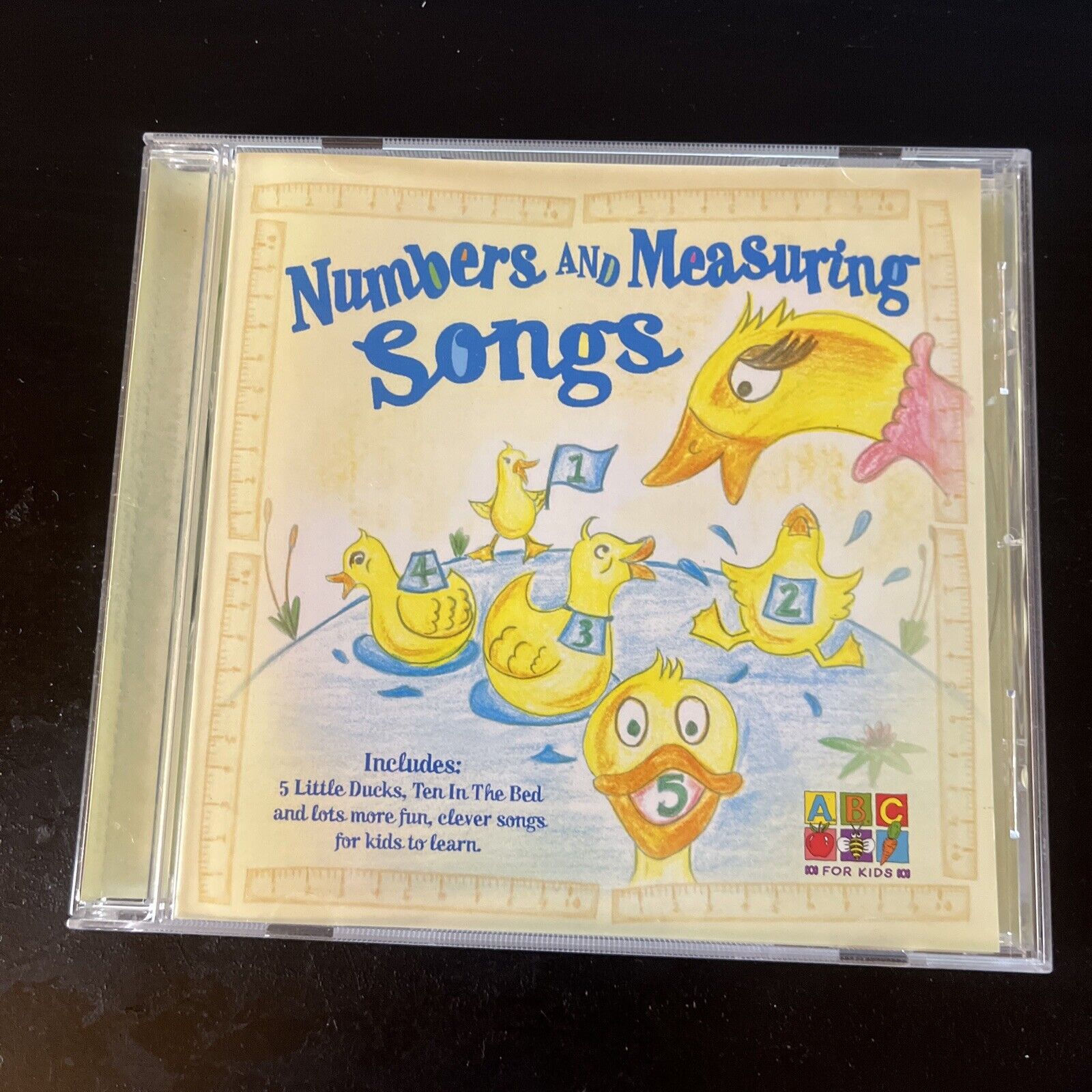 ABC For Kids - Numbers and Measuring Songs (CD, 2004) Album – Retro Unit