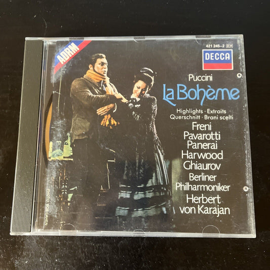 Herbert von Karajan - Puccini: La Bohème (CD, 1989)