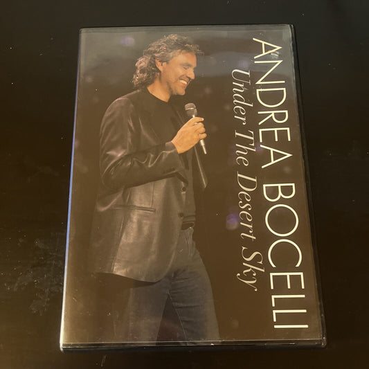 Andrea Bocelli: Under The Desert Sky - Live In Las Vegas (DVD, 2006) All Regions