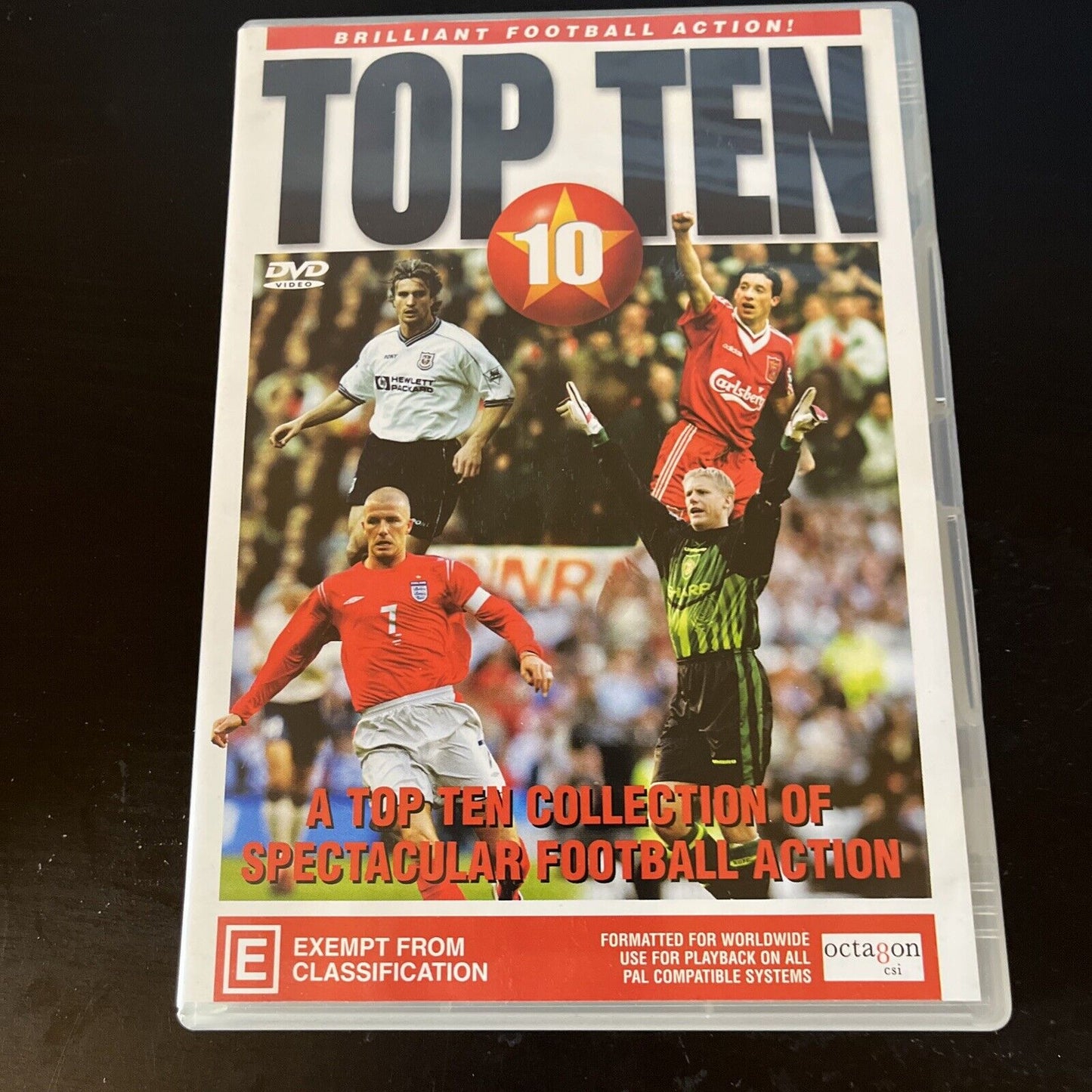 English Premier League Top Ten (DVD, 2004) NEW All Regions