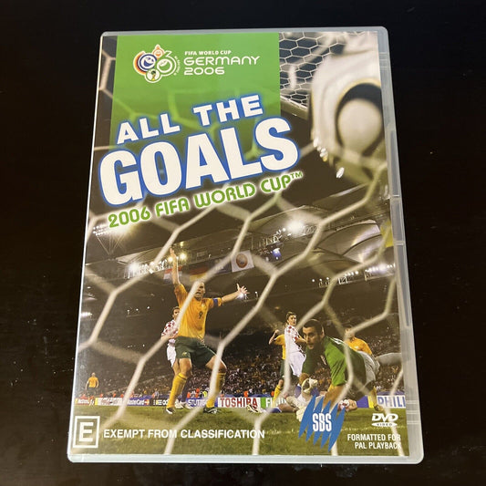 All The Goals Of World Cup 2006 (DVD, 2006) NEW All Regions