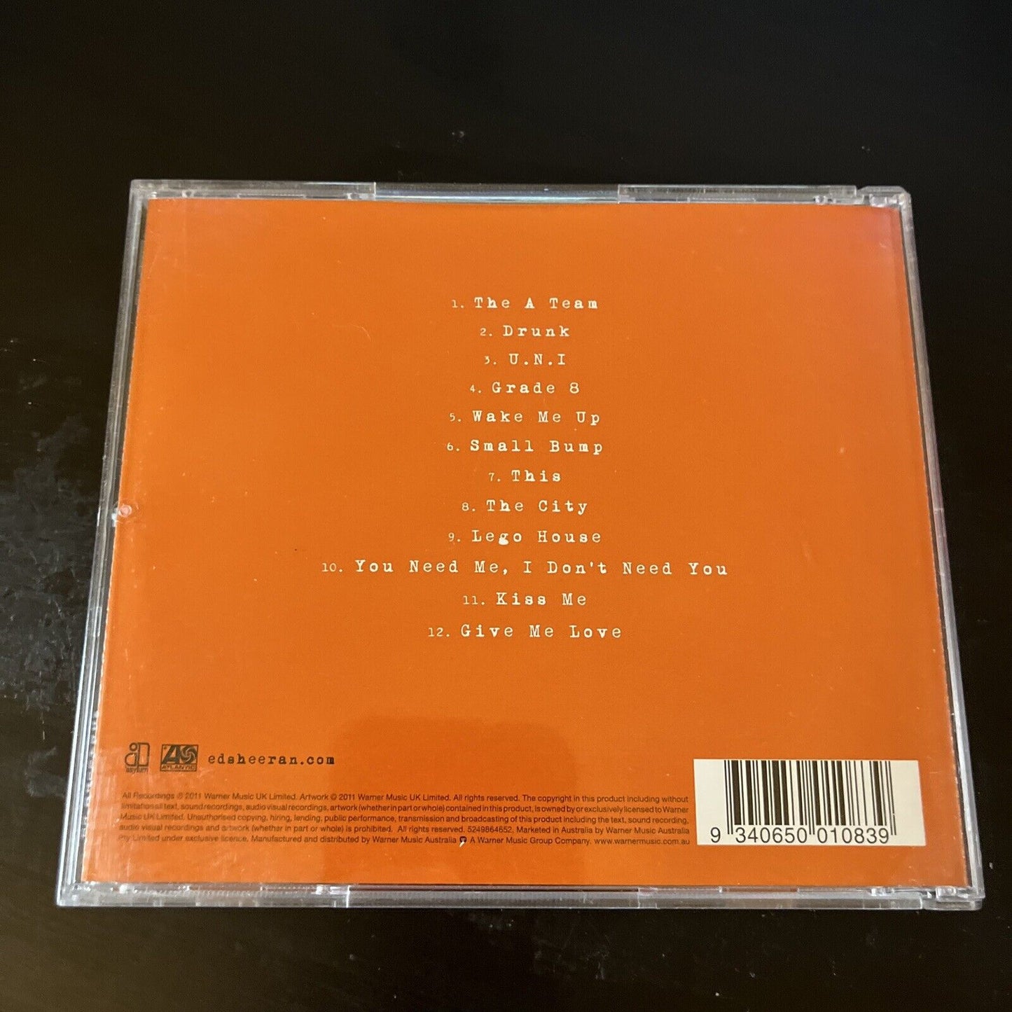 Ed Sheeran + Plus (The A Team / Drunk/Lego House/Give Me Love) (CD, 2011)