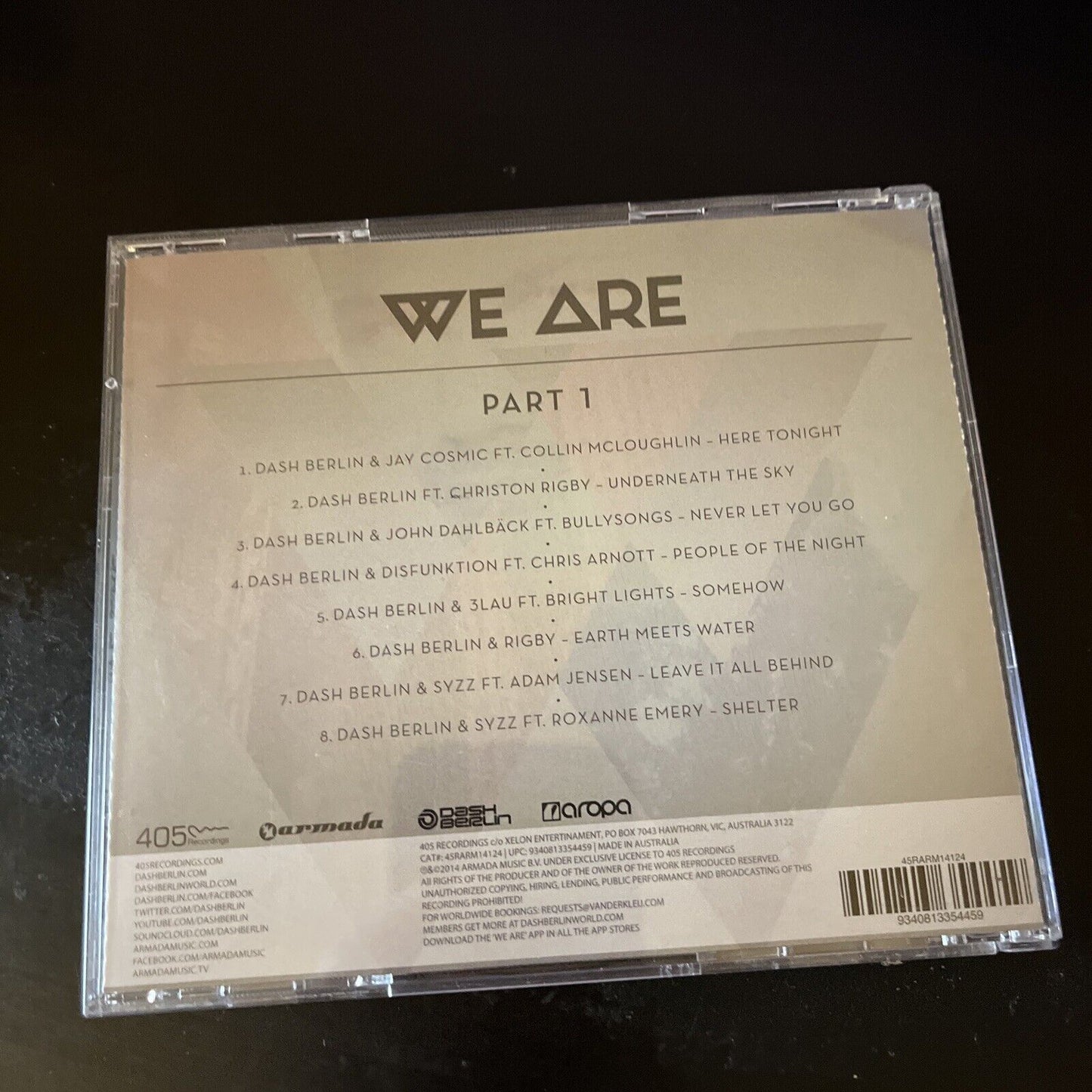 Dash Berlin - We Are - Part 1 (CD, 2014)