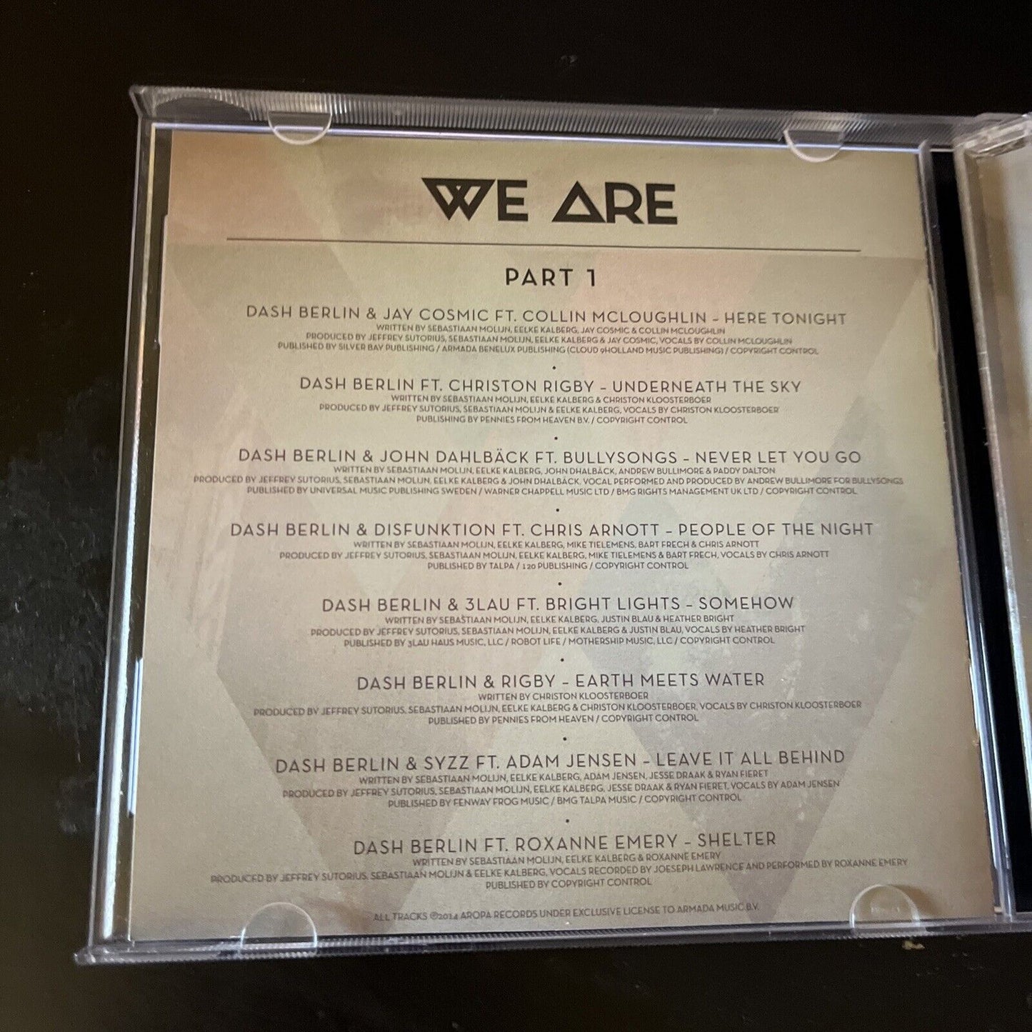 Dash Berlin - We Are - Part 1 (CD, 2014)