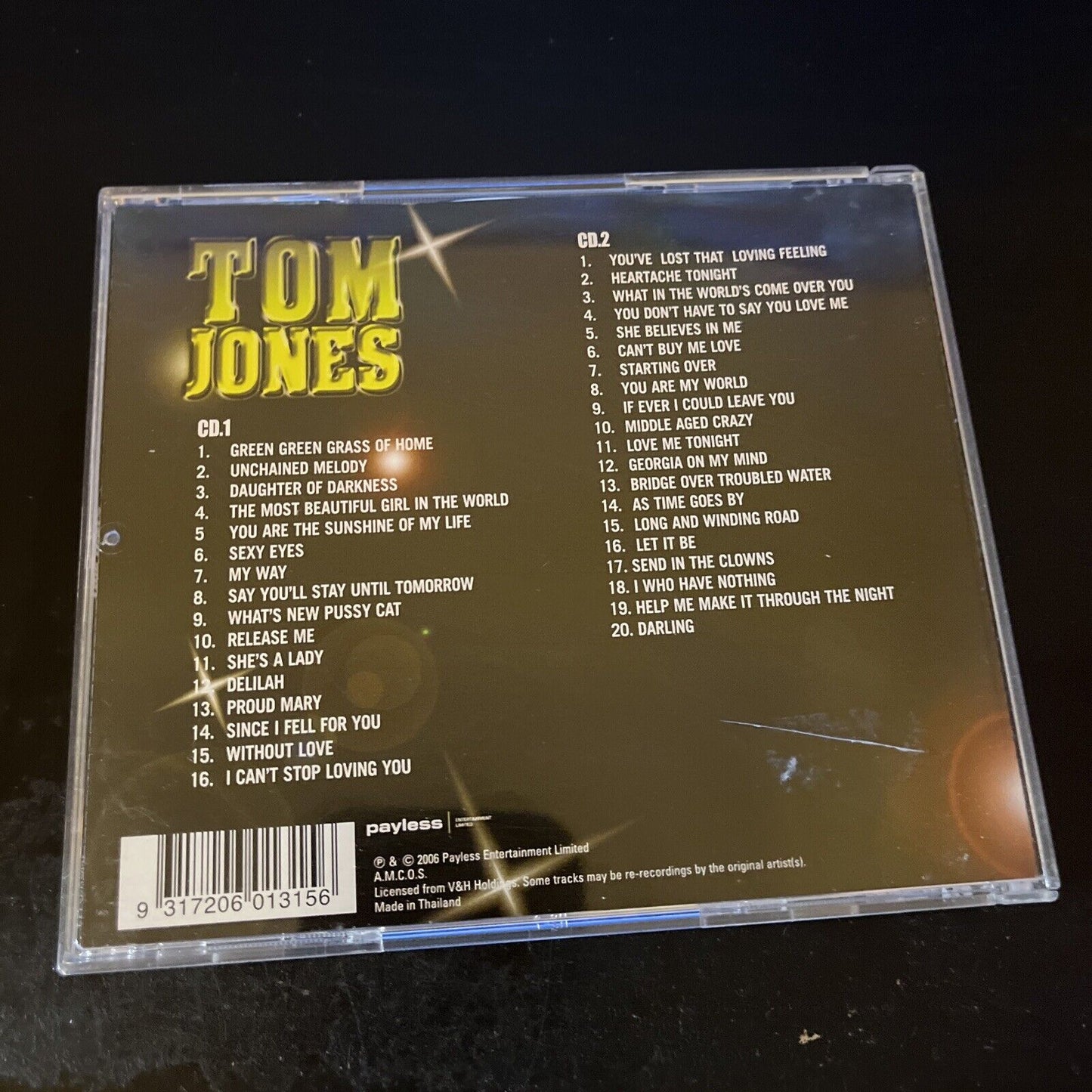 Tom Jones By Tom Jones (CD, 2006, 2-Disc)