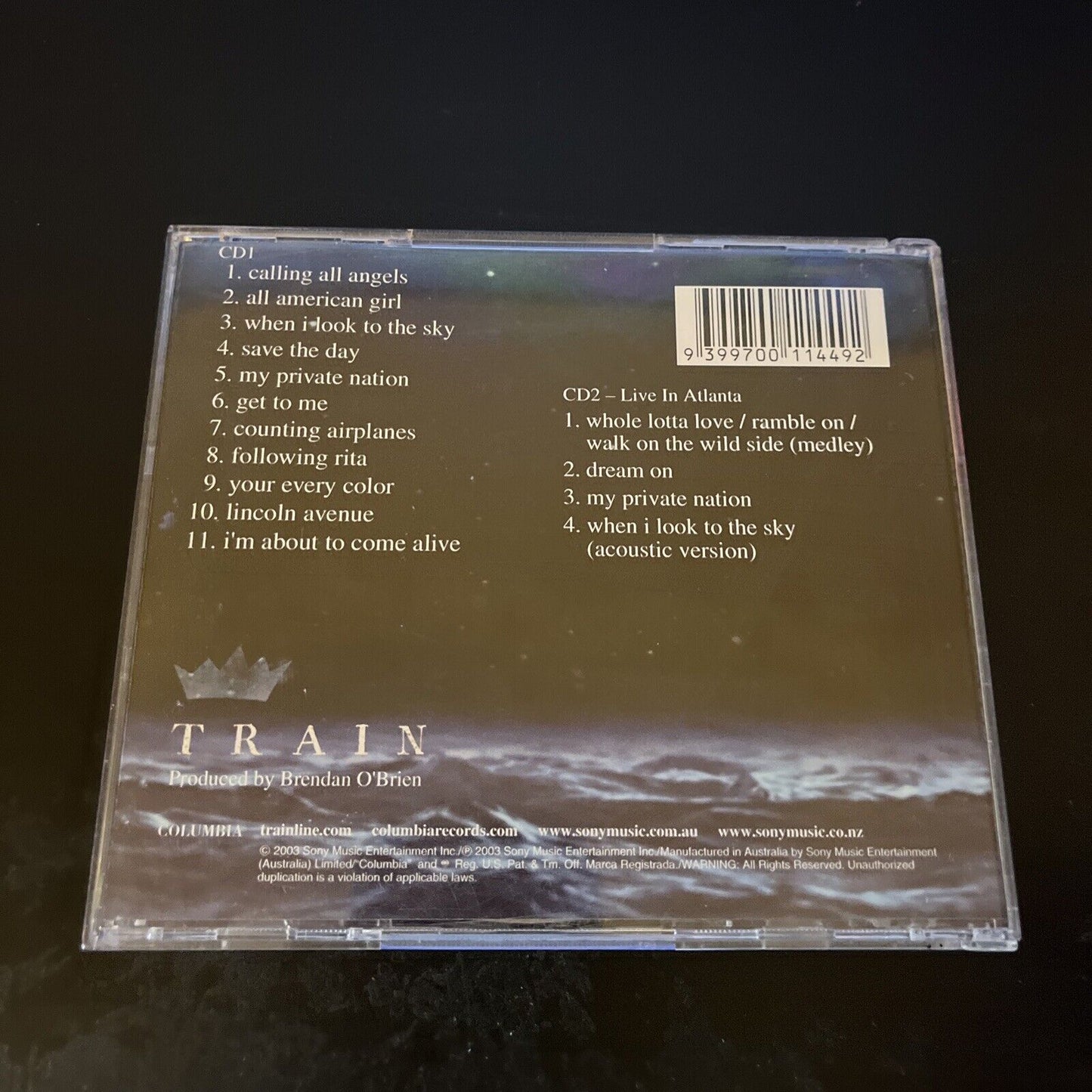 Train - My Private Nation (CD, 2003, 2-Disc)