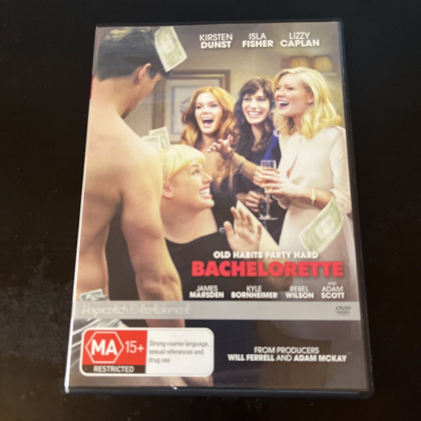 Bachelorette (DVD, 2012) Kirsten Dunst, Rebel Wilson, Lizzy Caplan NEW Region 4