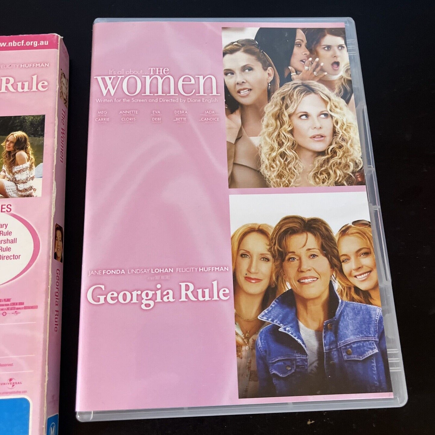 The Women / Georgia Rule (DVD) Meg Ryan, Jane Fonda, Lindsay Lohan Region 4