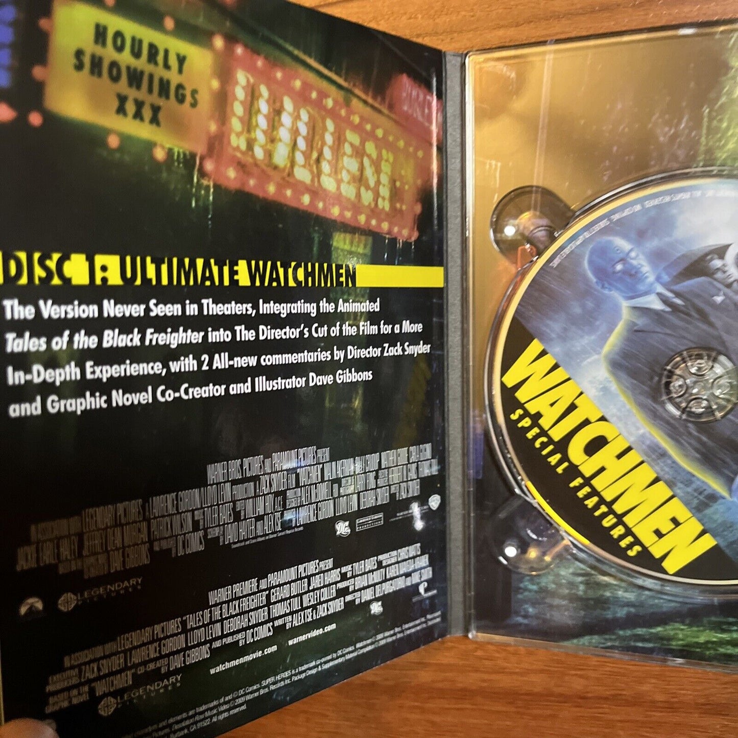 Watchmen: The Complete Story - The Ultimate Cut (DVD, 5-Disc) Region 4