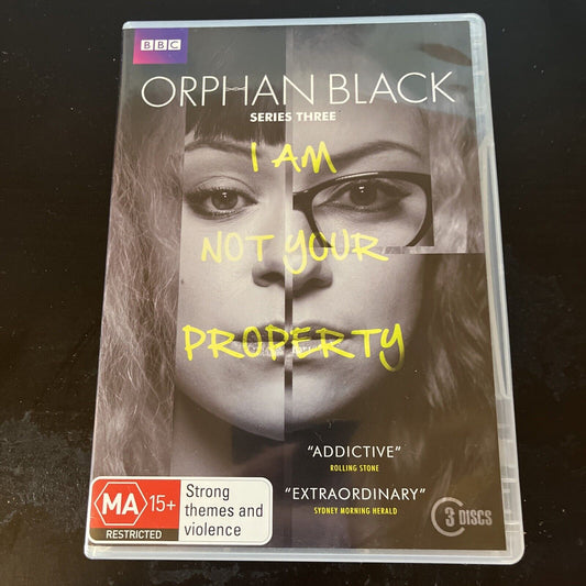 Orphan Black : Series 3 (DVD, 2015, 3-Disc) Region 4