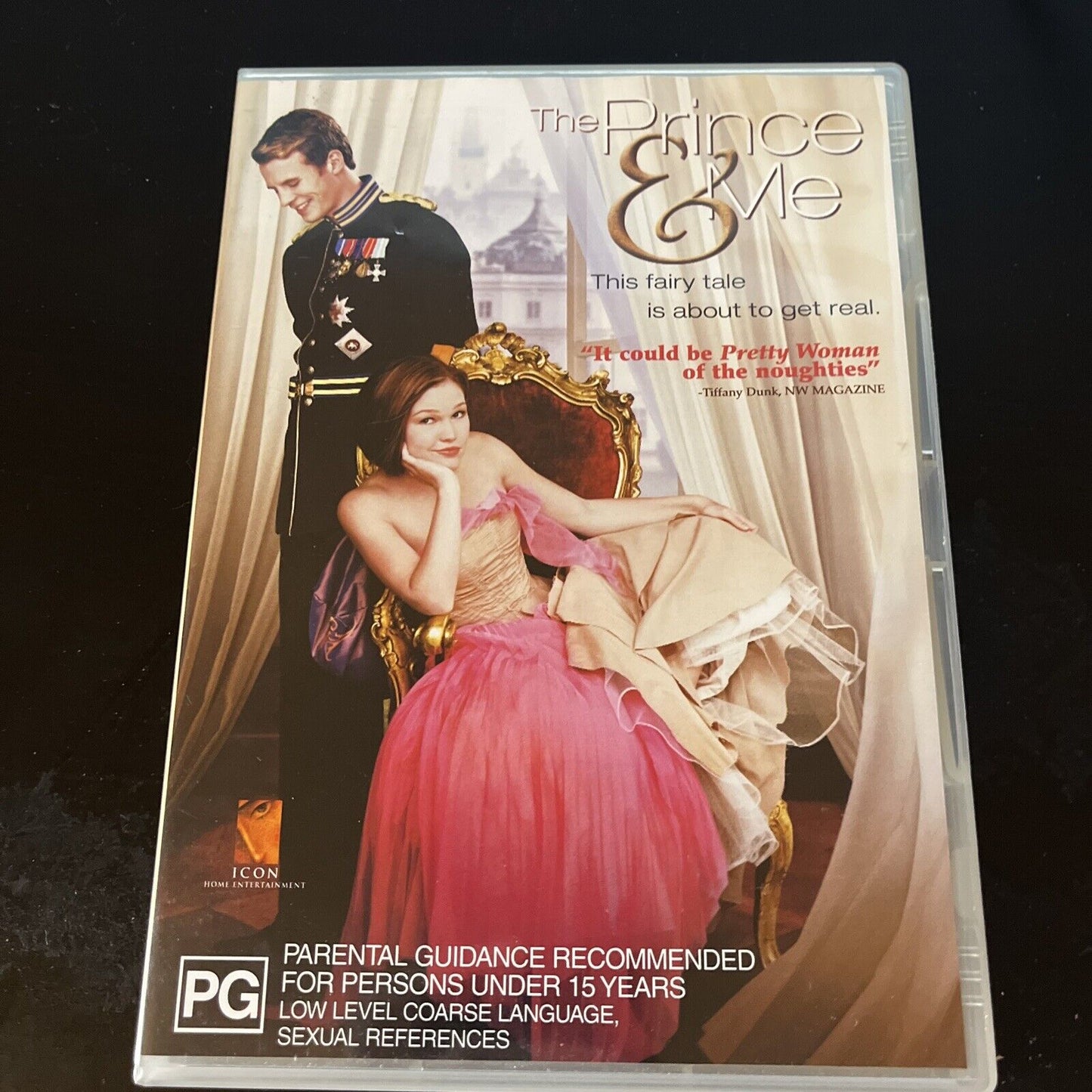 The Prince & Me (DVD, 2004) Julia Stiles, Miranda Richardson, Region 4