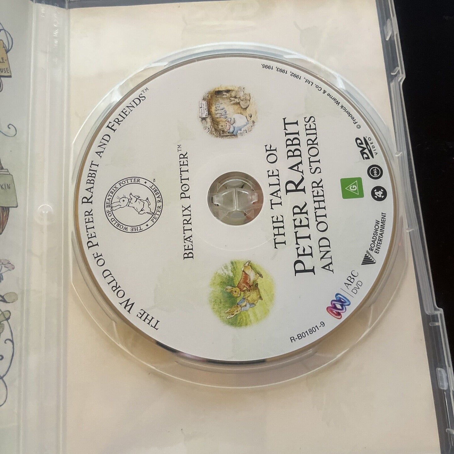 Beatrix Potter: The Tale Of Peter Rabbit And Other Stories (DVD, 2006) Region 4