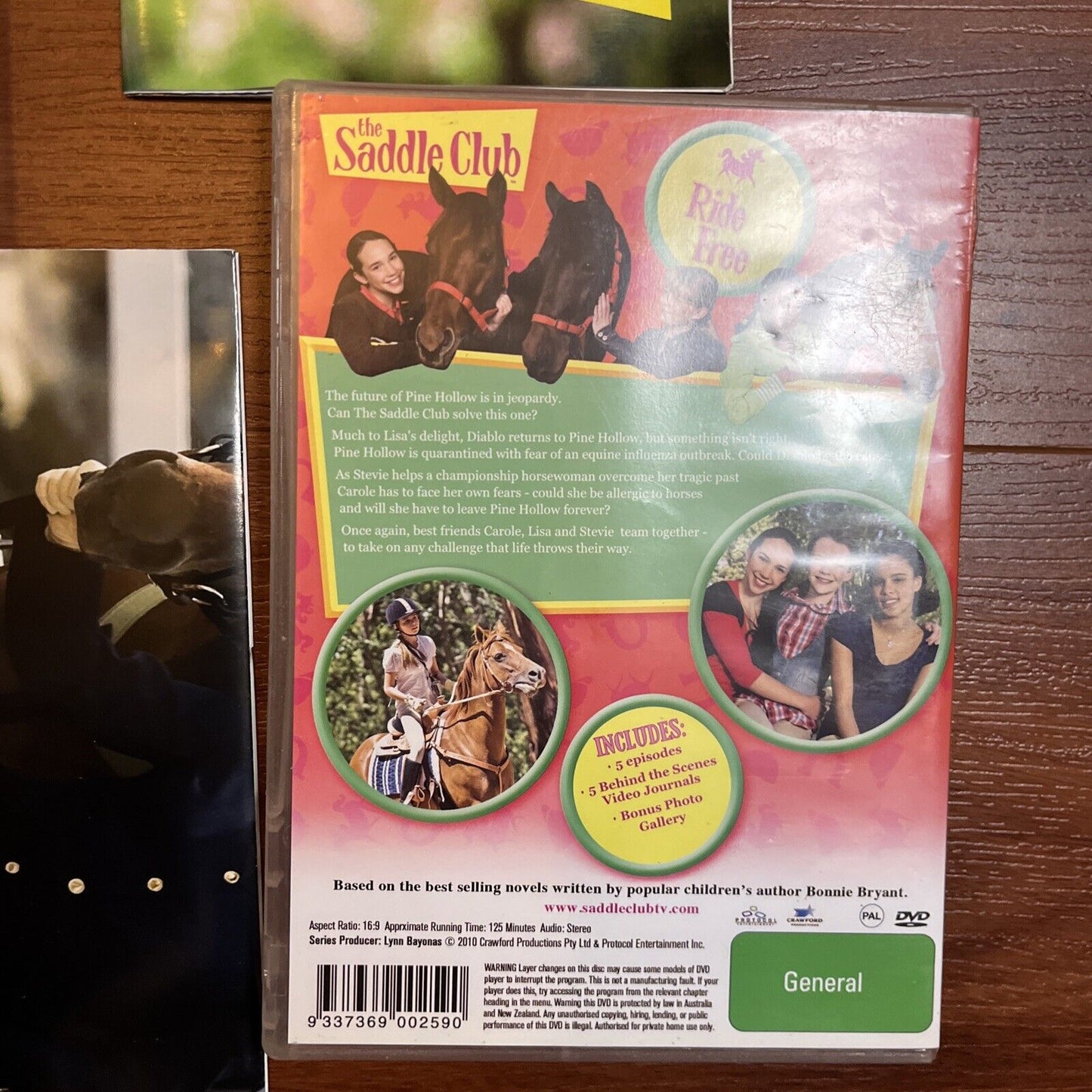 The Saddle Club: Adventures At Pine Hollow, Horseback Riders, Ride Free DVD