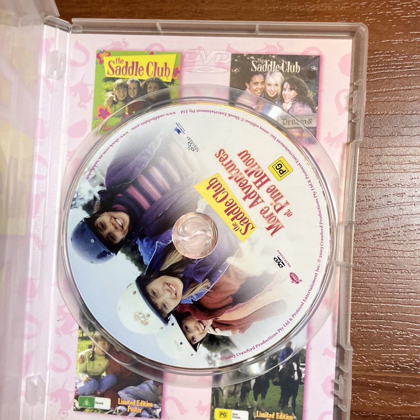 The Saddle Club: Adventures At Pine Hollow, Horseback Riders, Ride Free DVD